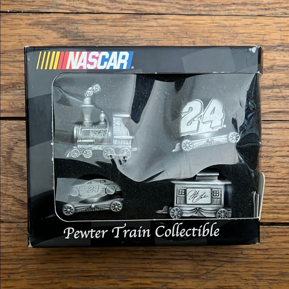 NASCAR Pewter Train Collectible